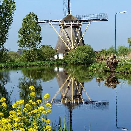 Mondriaanmolen, A Real Windmill Close To Amsterdam Abcoude Bagian luar foto