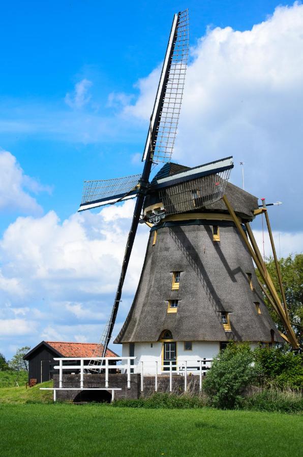 Mondriaanmolen, A Real Windmill Close To Amsterdam Abcoude Bagian luar foto